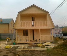 Дом «Эльдар» 6x6 построенный