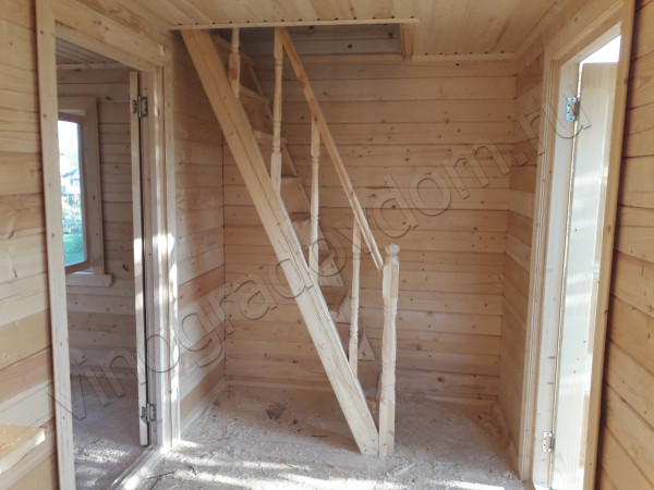 Дом 5х4 из проф. бруса в г. Кимры