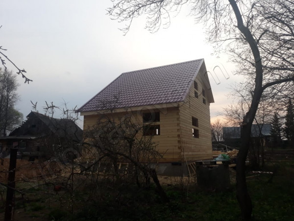 Дом по индивидуальному проекту 8х6 в д. Ладыжино Дом по индивидуальному проекту 8х6 в д. Ладыжино