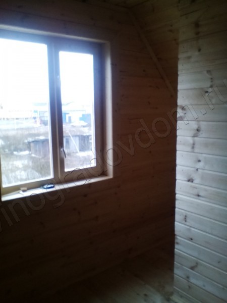 Дом из бруса 8.5х9 Гатчина