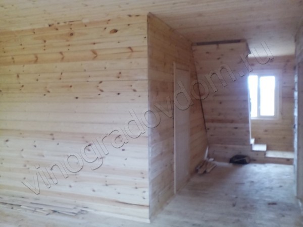 Дом из бруса 8.5х9 Гатчина