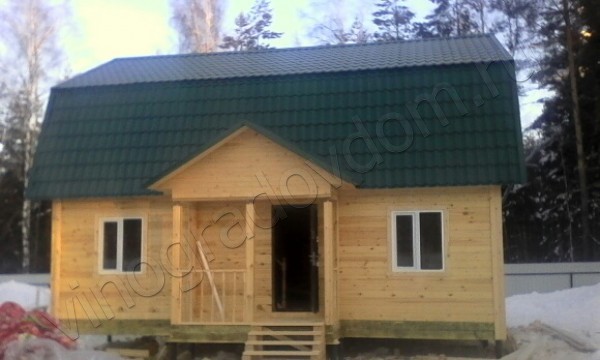 Дом 7х9 в городе  Шатура